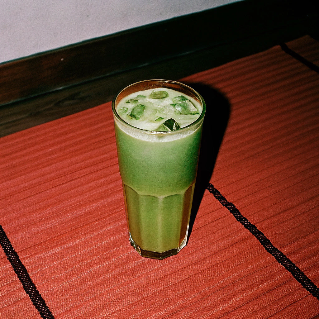 Pour 2 - Dust Iced Matcha Latte